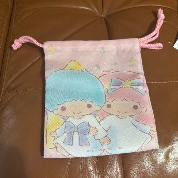 Sanrio Other - Sanrio Twin Stars Drawstring Pouch